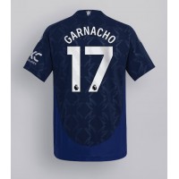 Dres Manchester United Alejandro Garnacho #17 Preč 2024-25 Krátky Rukáv